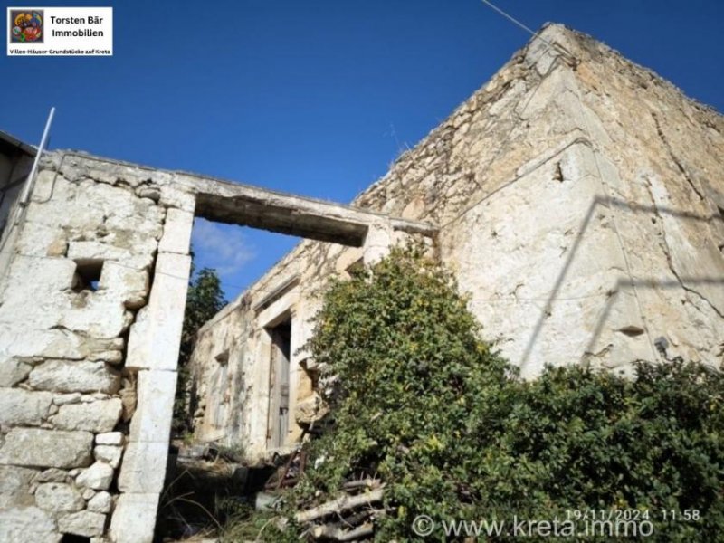 Petrokefalo Kreta, Petrokefalo (Heraklion) Altes renovierungsbedürftiges Steinhaus zu verkaufen Haus kaufen